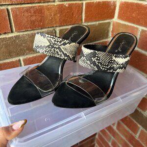 MISS LOLA QUPID HEELS SIZE 6